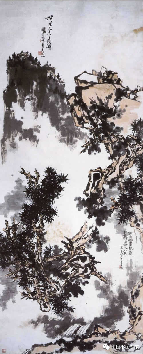 潘天寿真迹100幅大赏!_央美星大卫画室_零二七艺考