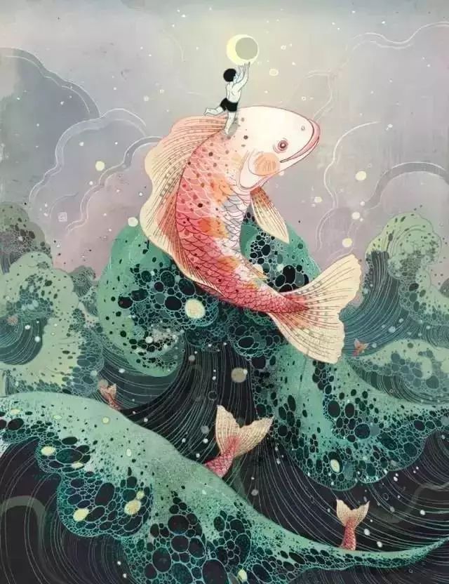 惊艳!登上福布斯榜的插画师的作品