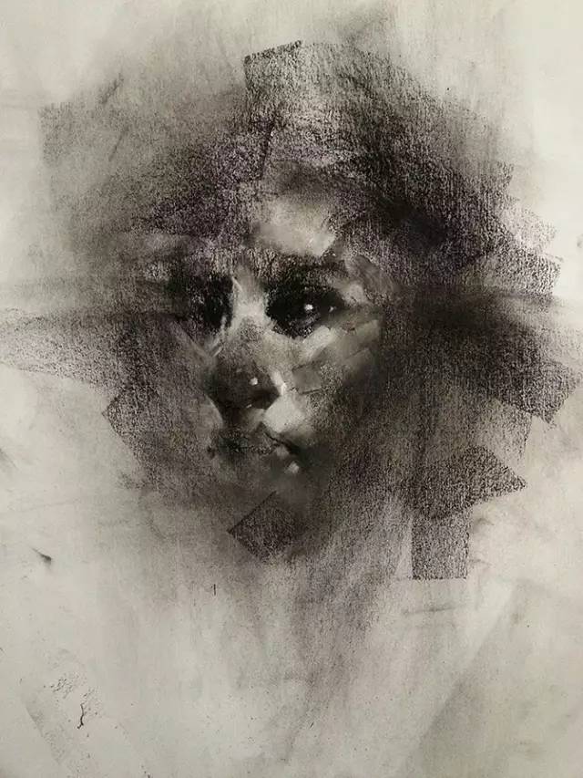 模糊的视觉冲击,才是素描新的定义!